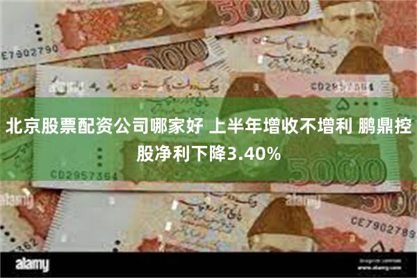 北京股票配资公司哪家好 上半年增收不增利 鹏鼎控股净利下降3.40%