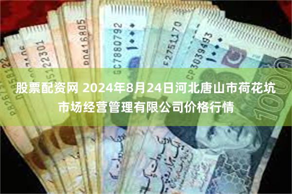 股票配资网 2024年8月24日河北唐山市荷花坑市场经营管理有限公司价格行情