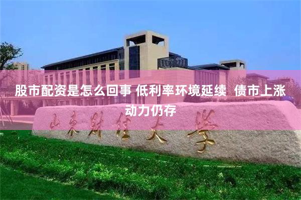 股市配资是怎么回事 低利率环境延续  债市上涨动力仍存