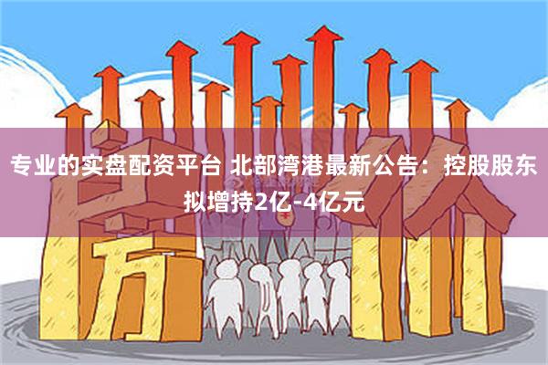 专业的实盘配资平台 北部湾港最新公告：控股股东拟增持2亿-4亿元