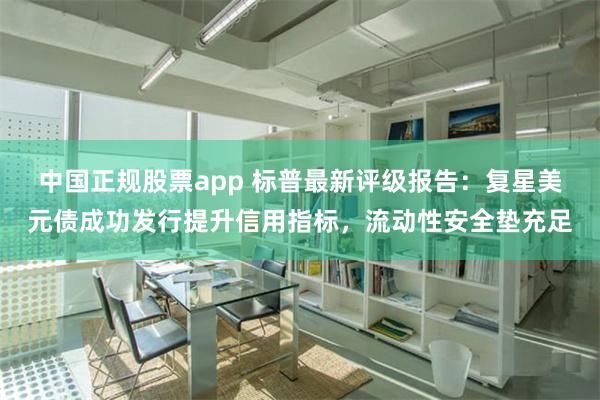 中国正规股票app 标普最新评级报告：复星美元债成功发行提升信用指标，流动性安全垫充足